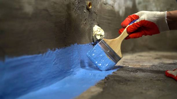Commercial Waterproofing project at a Mont Clare, PA business property by SJ Waterproofing Pros